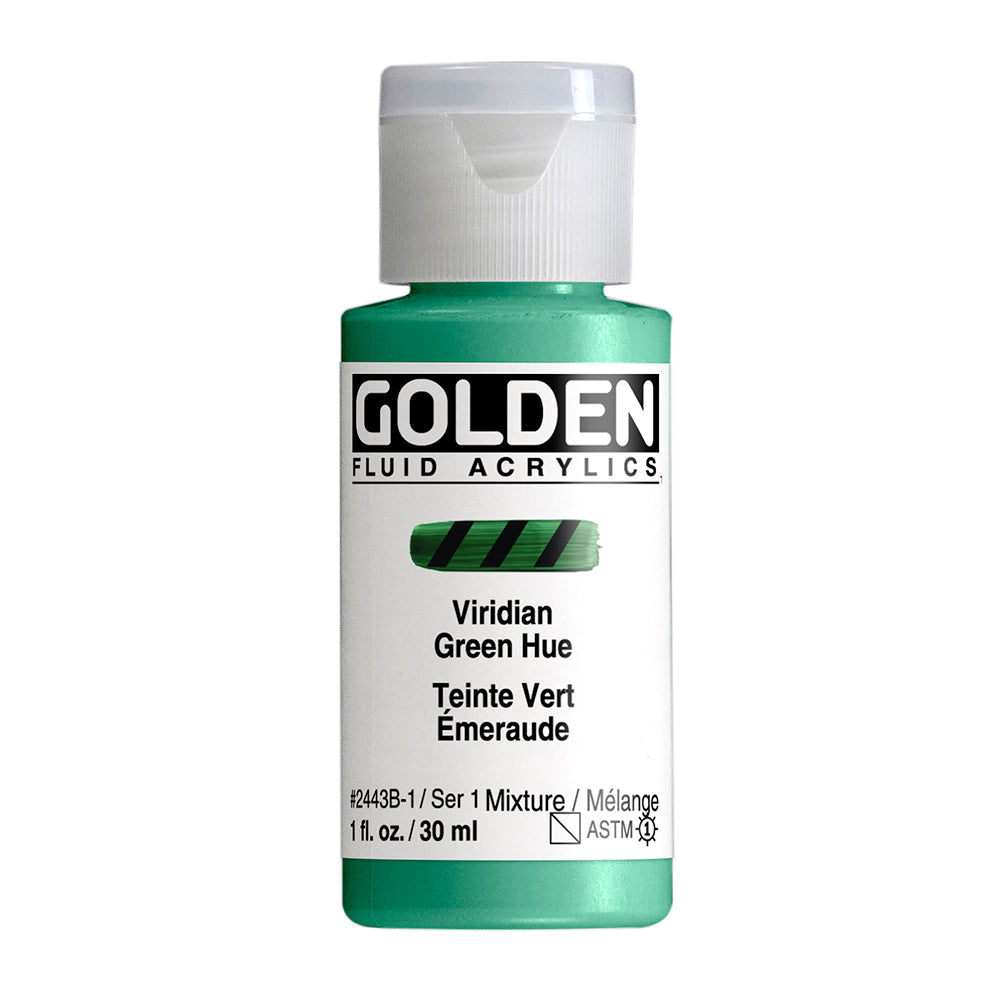 Golden Fluid Acrylic Paint 30ml Bottles