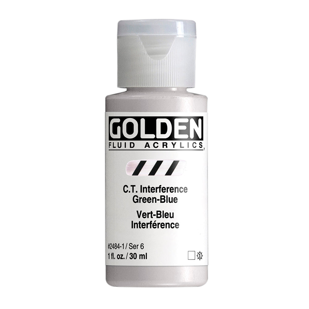 Golden Fluid Acrylic Paint 30ml Bottles