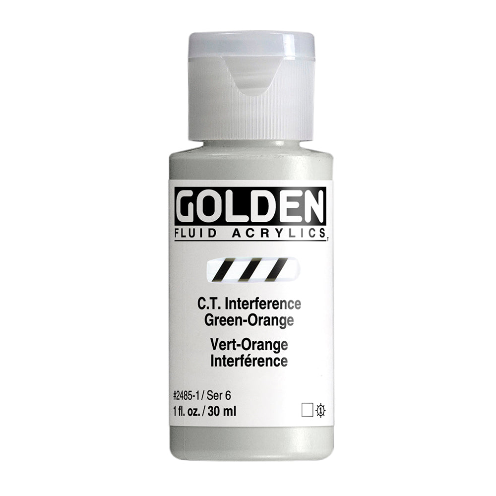 Golden Fluid Acrylic Paint 30ml Bottles