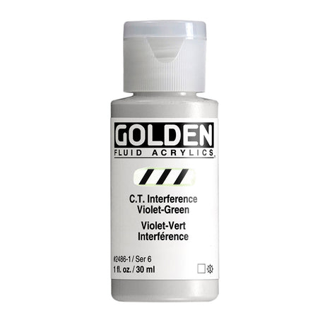 Golden Fluid Acrylic Paint 30ml Bottles