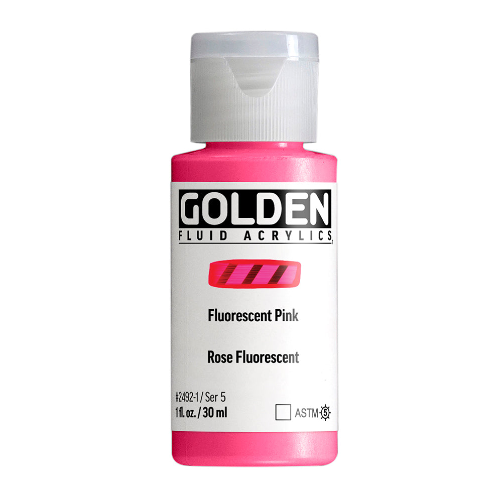 Golden Fluid Acrylic Paint 30ml Bottles