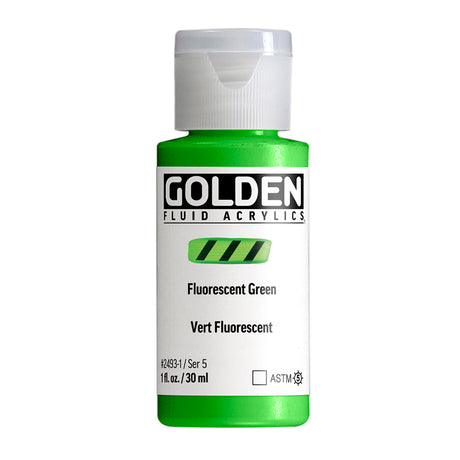 Golden Fluid Acrylic Paint 30ml Bottles