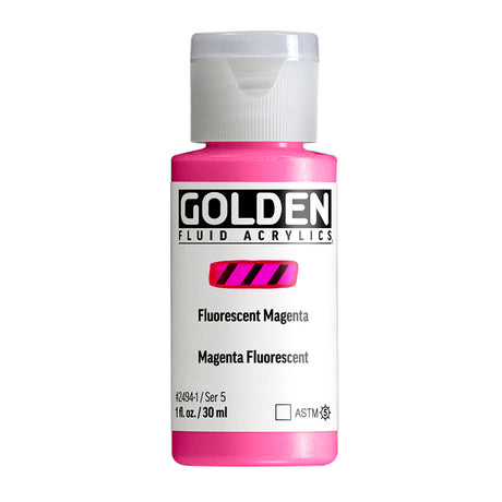 Golden Fluid Acrylic Paint 30ml Bottles