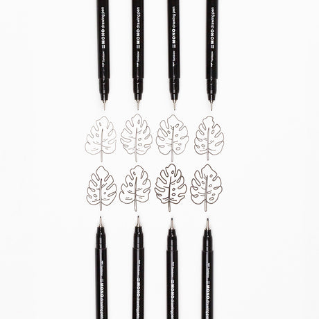 Tombow MONO Fineliner Drawing Pens