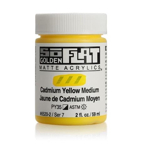 Golden SoFlat Matte Acrylic Paint 59ml Tub