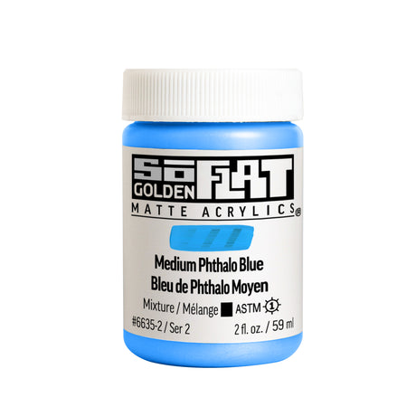 Golden SoFlat Matte Acrylic Paint 59ml Tub