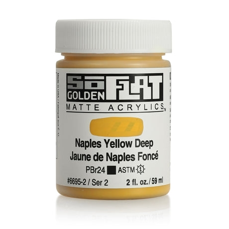 Golden SoFlat Matte Acrylic Paint 59ml Tub
