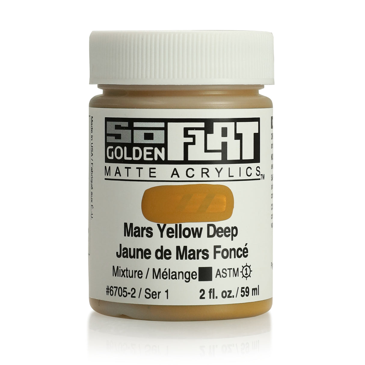 Golden SoFlat Matte Acrylic Paint 59ml Tub