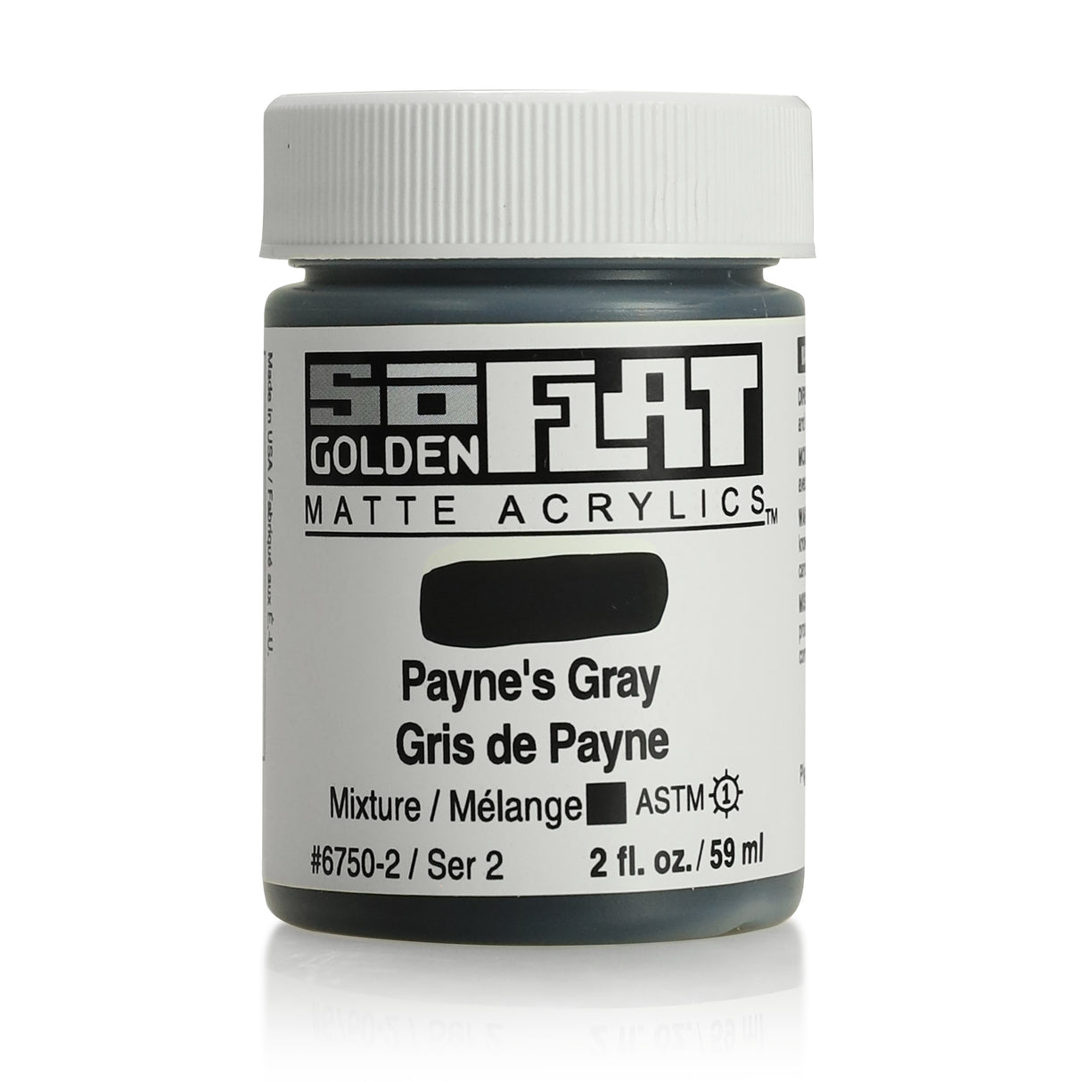 Golden SoFlat Matte Acrylic Paint 59ml Tub