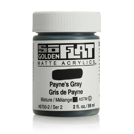 Golden SoFlat Matte Acrylic Paint 59ml Tub