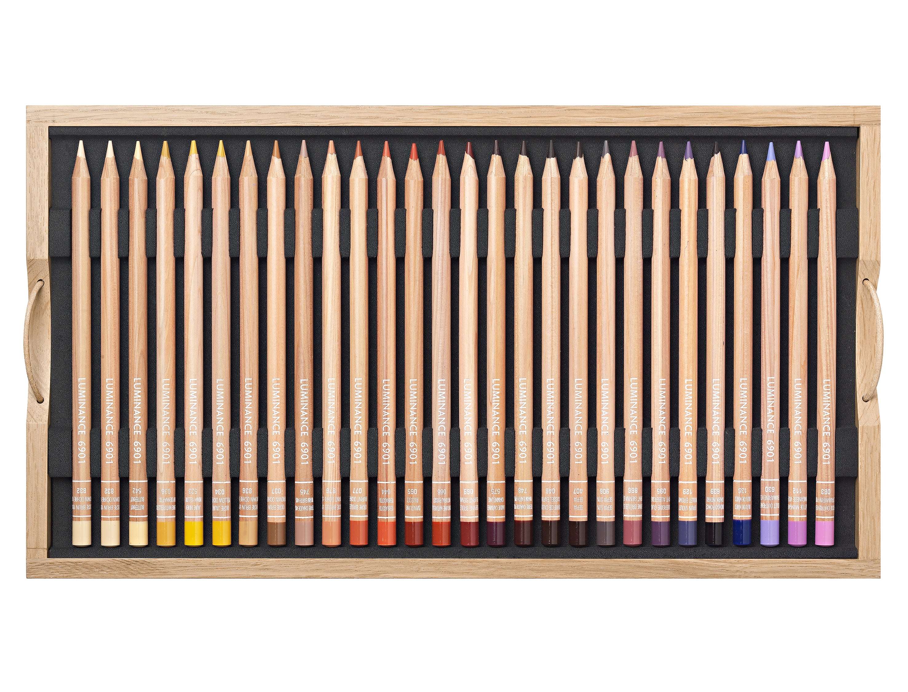 Caran d'Ache Luminance Wooden Box Set of 100+ Pencils (6901-900
