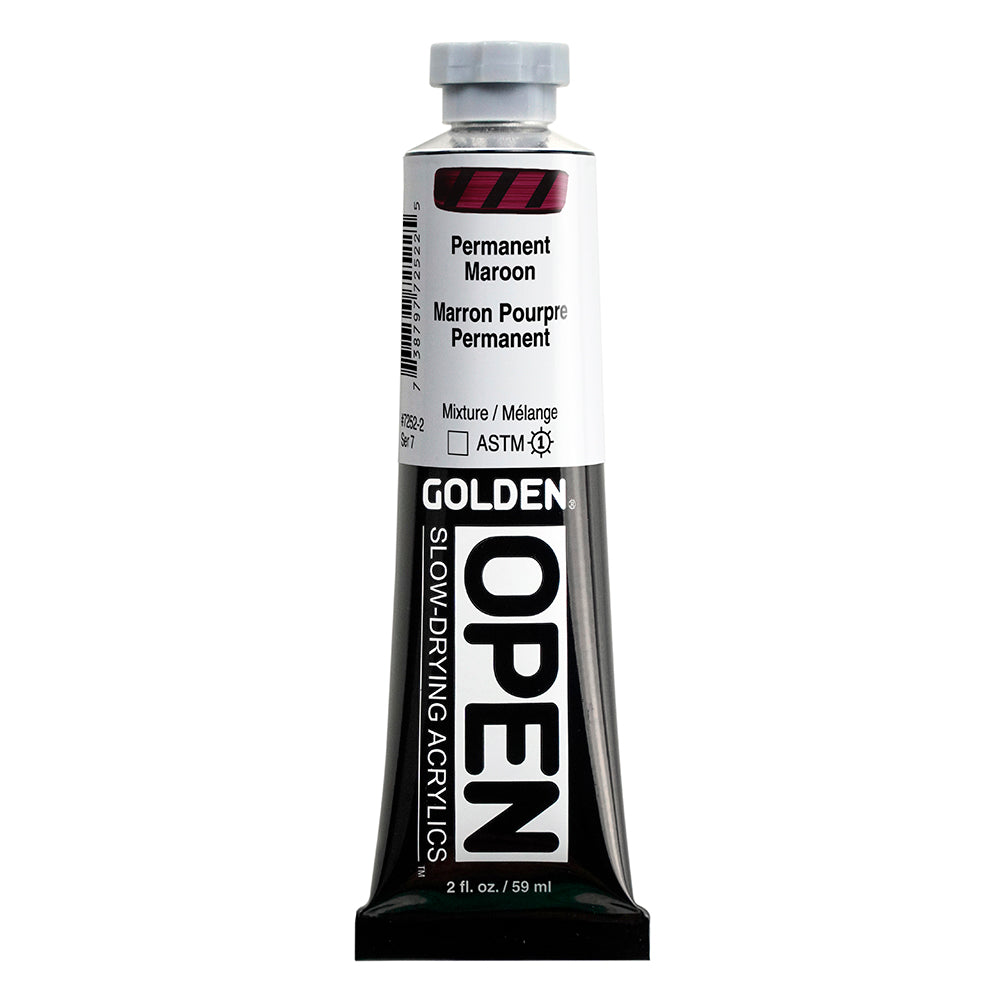 Golden OPEN Acrylic Paint 59ml Tubes