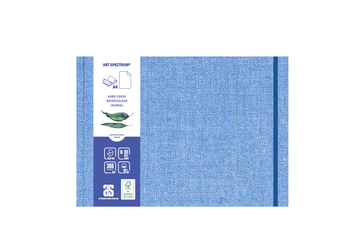 Art Spectrum Watercolour Journal Sketchbook - Blue Linen
