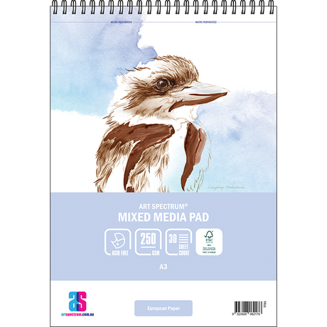 Art Spectrum Mixed Media Spiral Bound Pad 250gsm