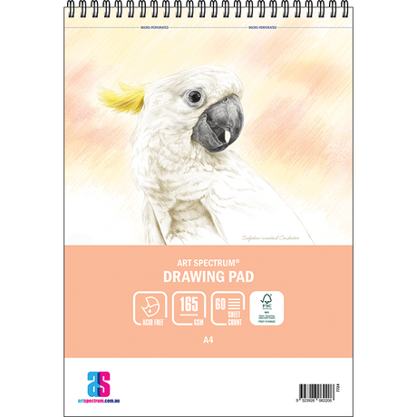 Art Spectrum Drawing Spiral Bound Pad 165gsm