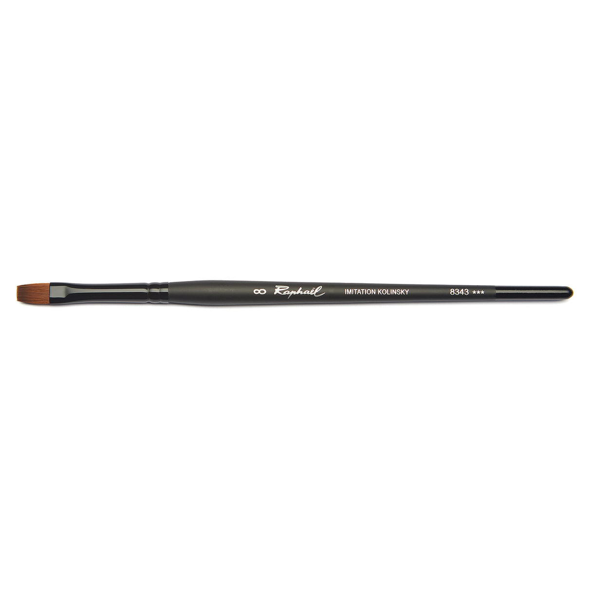 Raphael Stradivarius Synthetic Kolinsky Brushes - 8343 Flat