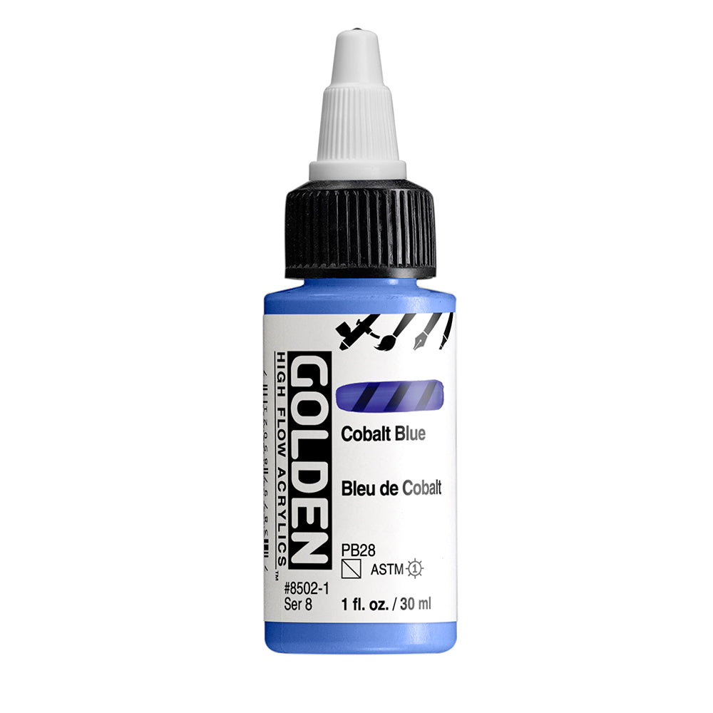 Golden High Flow Acrylic Paint 30ml Bottles