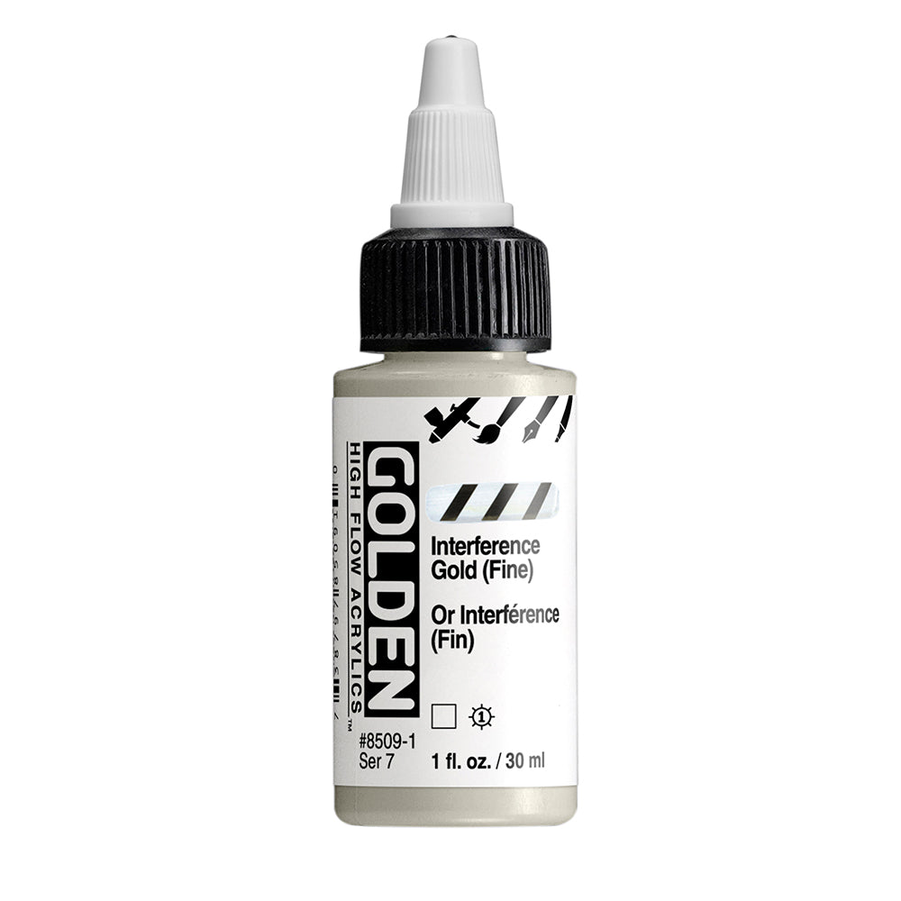 Golden High Flow Acrylic Paint 30ml Bottles
