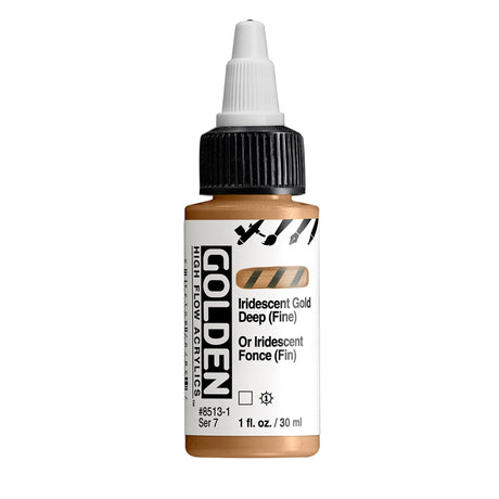 Golden High Flow Acrylic Paint 30ml Bottles