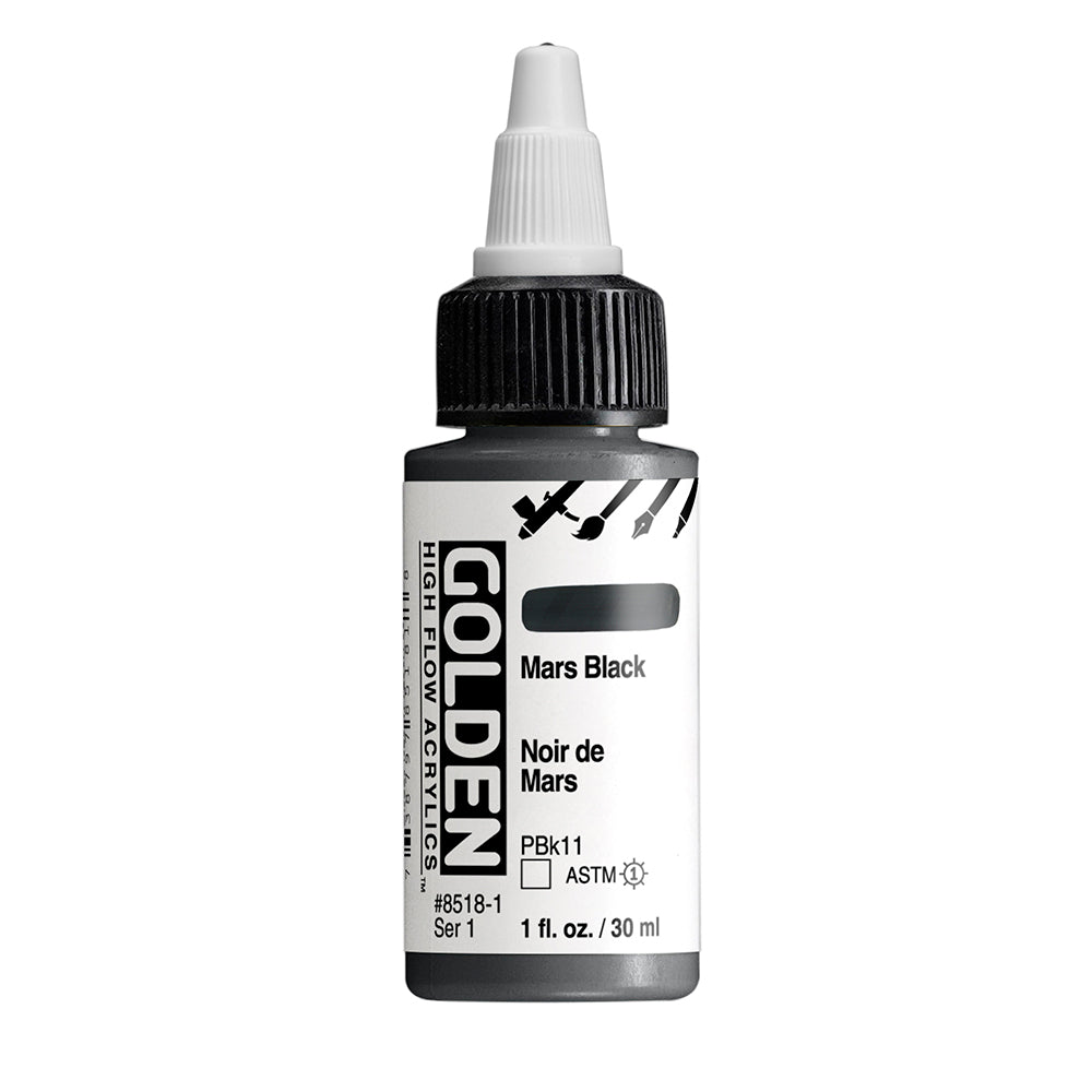 Golden High Flow Acrylic Paint 30ml Bottles
