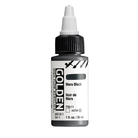 Golden High Flow Acrylic Paint 30ml Bottles