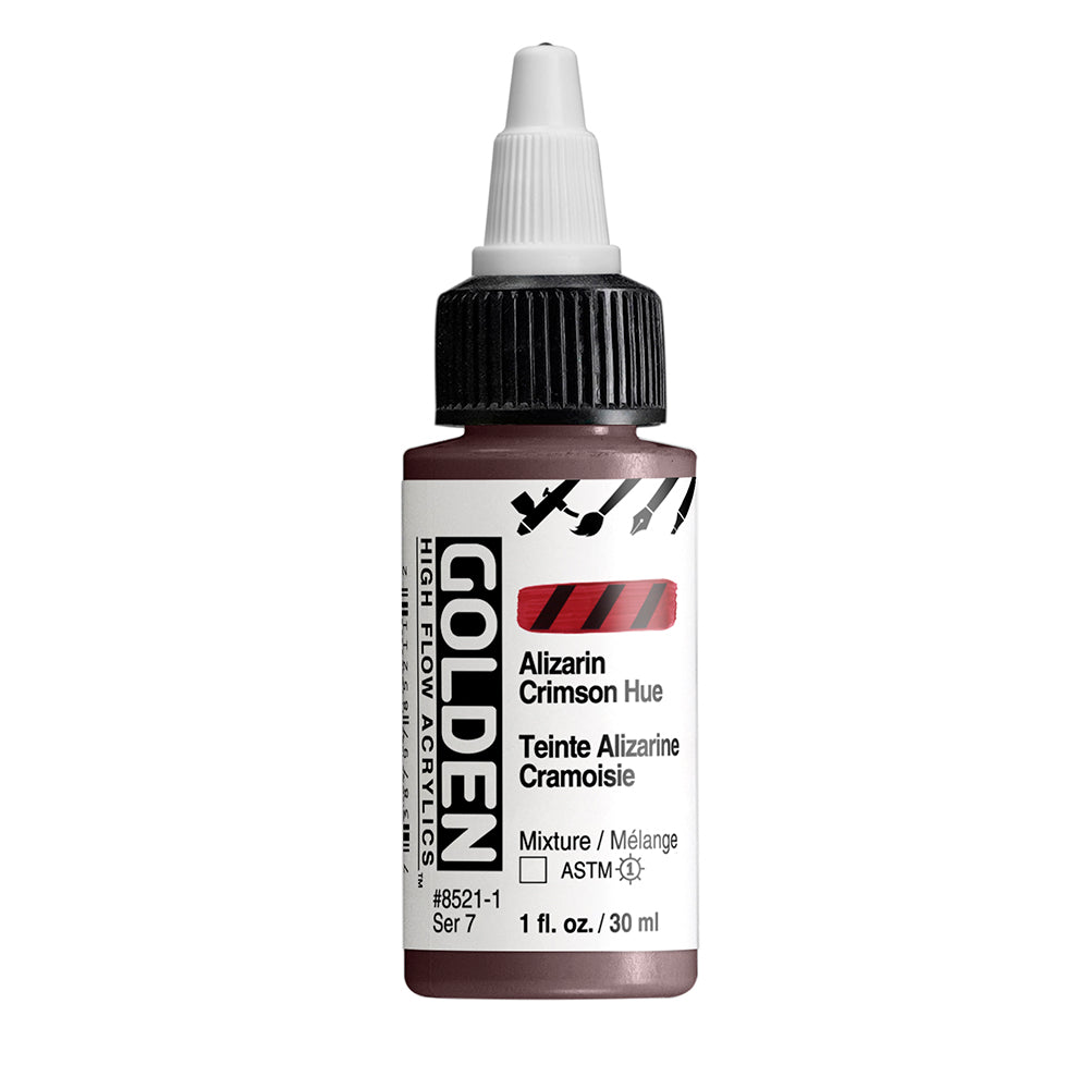 Golden High Flow Acrylic Paint 30ml Bottles