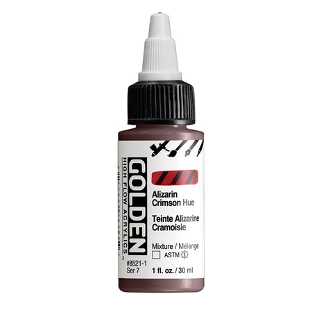 Golden High Flow Acrylic Paint 30ml Bottles