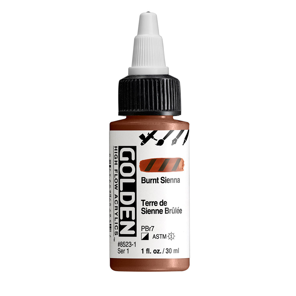 Golden High Flow Acrylic Paint 30ml Bottles