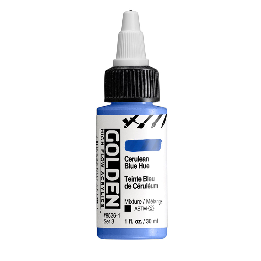 Golden High Flow Acrylic Paint 30ml Bottles