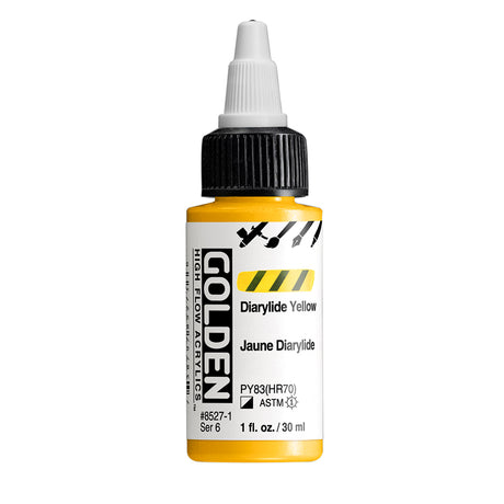Golden High Flow Acrylic Paint 30ml Bottles