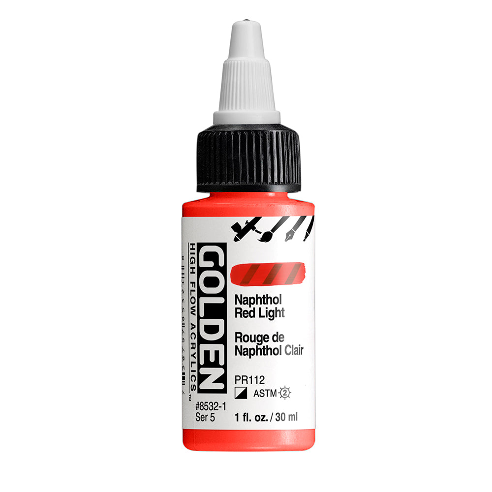 Golden High Flow Acrylic Paint 30ml Bottles