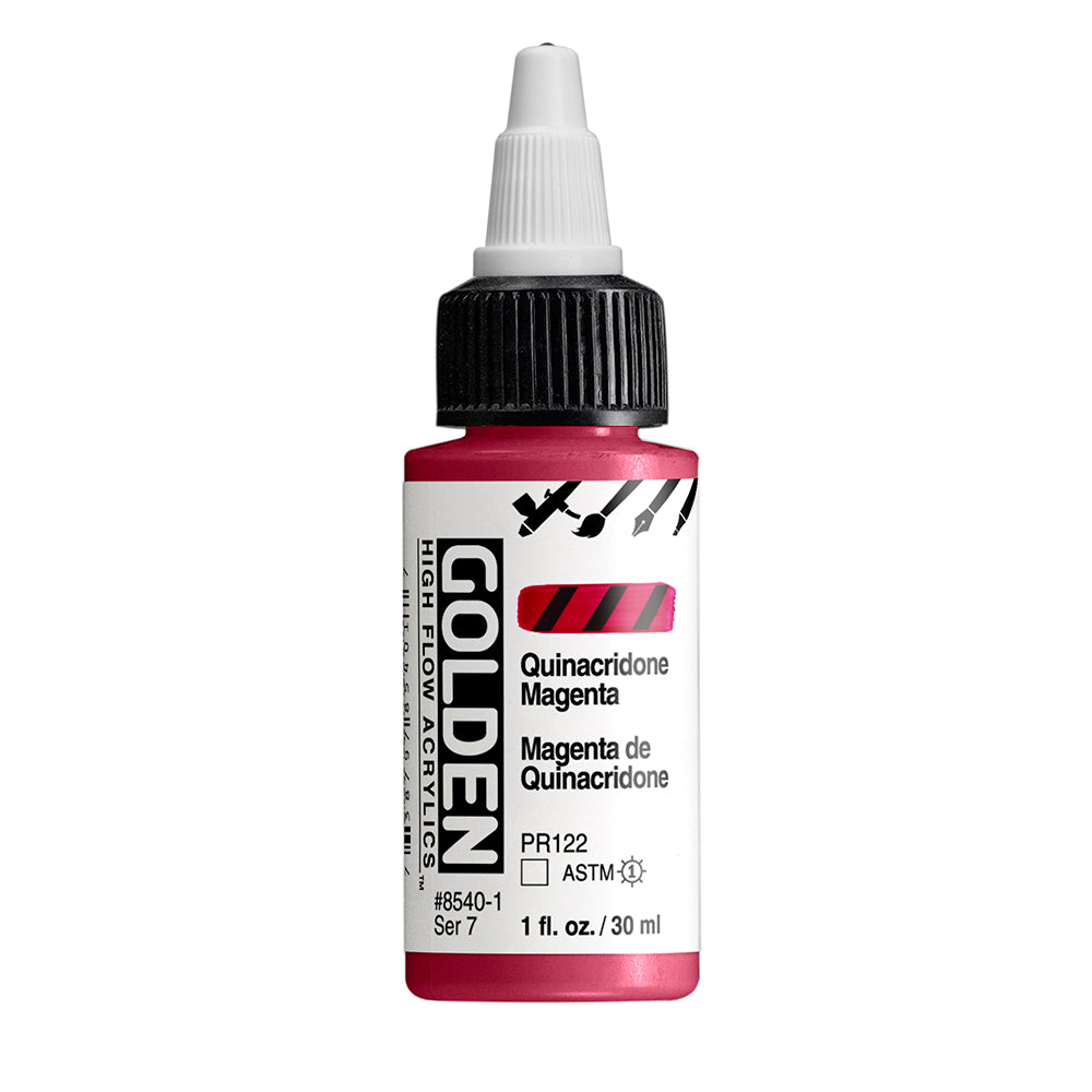 Golden High Flow Acrylic Paint 30ml Bottles