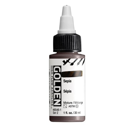 Golden High Flow Acrylic Paint 30ml Bottles