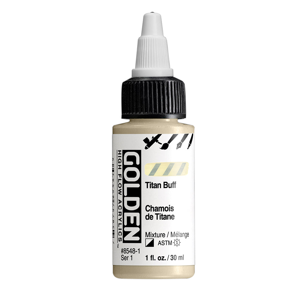 Golden High Flow Acrylic Paint 30ml Bottles