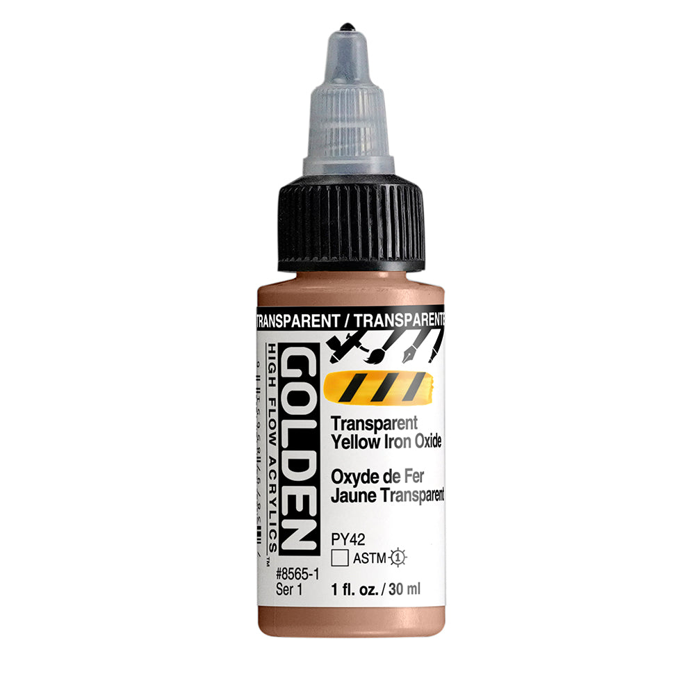 Golden High Flow Acrylic Paint 30ml Bottles