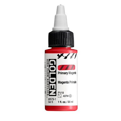 Golden High Flow Acrylic Paint 30ml Bottles