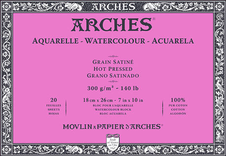Arches 100% Cotton Watercolour Blocks
