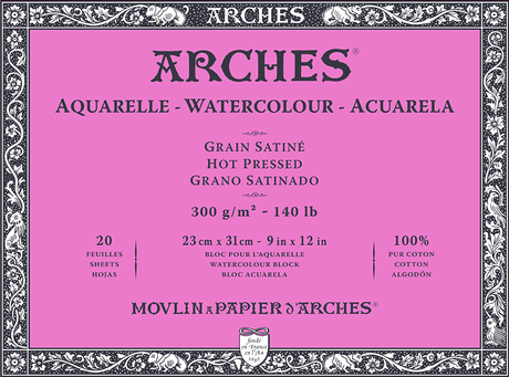 Arches 100% Cotton Watercolour Blocks