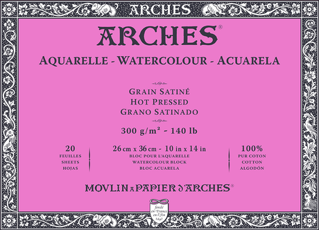 Arches 100% Cotton Watercolour Blocks