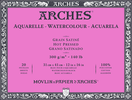 Arches 100% Cotton Watercolour Blocks