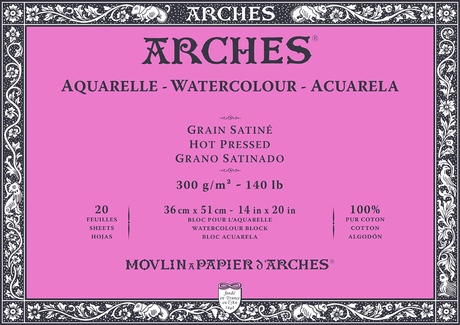 Arches 100% Cotton Watercolour Blocks