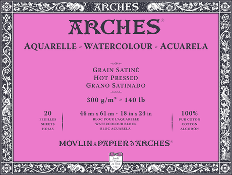 Arches 100% Cotton Watercolour Blocks