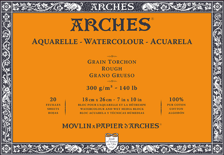 Arches 100% Cotton Watercolour Blocks