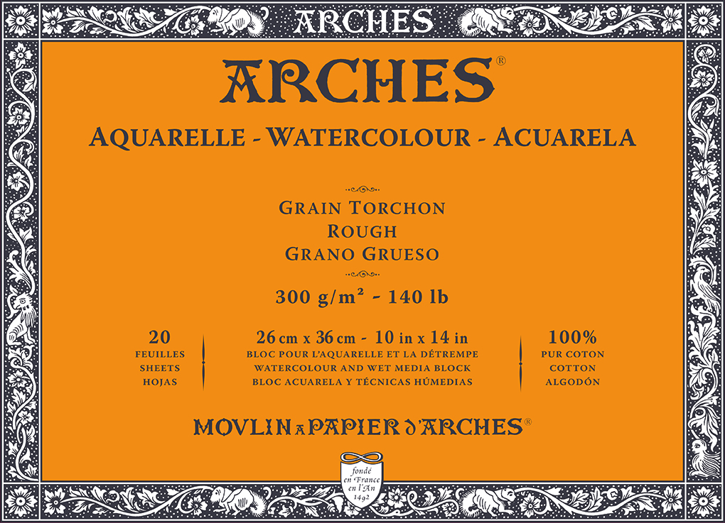 Arches 100% Cotton Watercolour Blocks