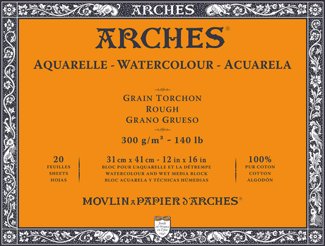 Arches 100% Cotton Watercolour Blocks