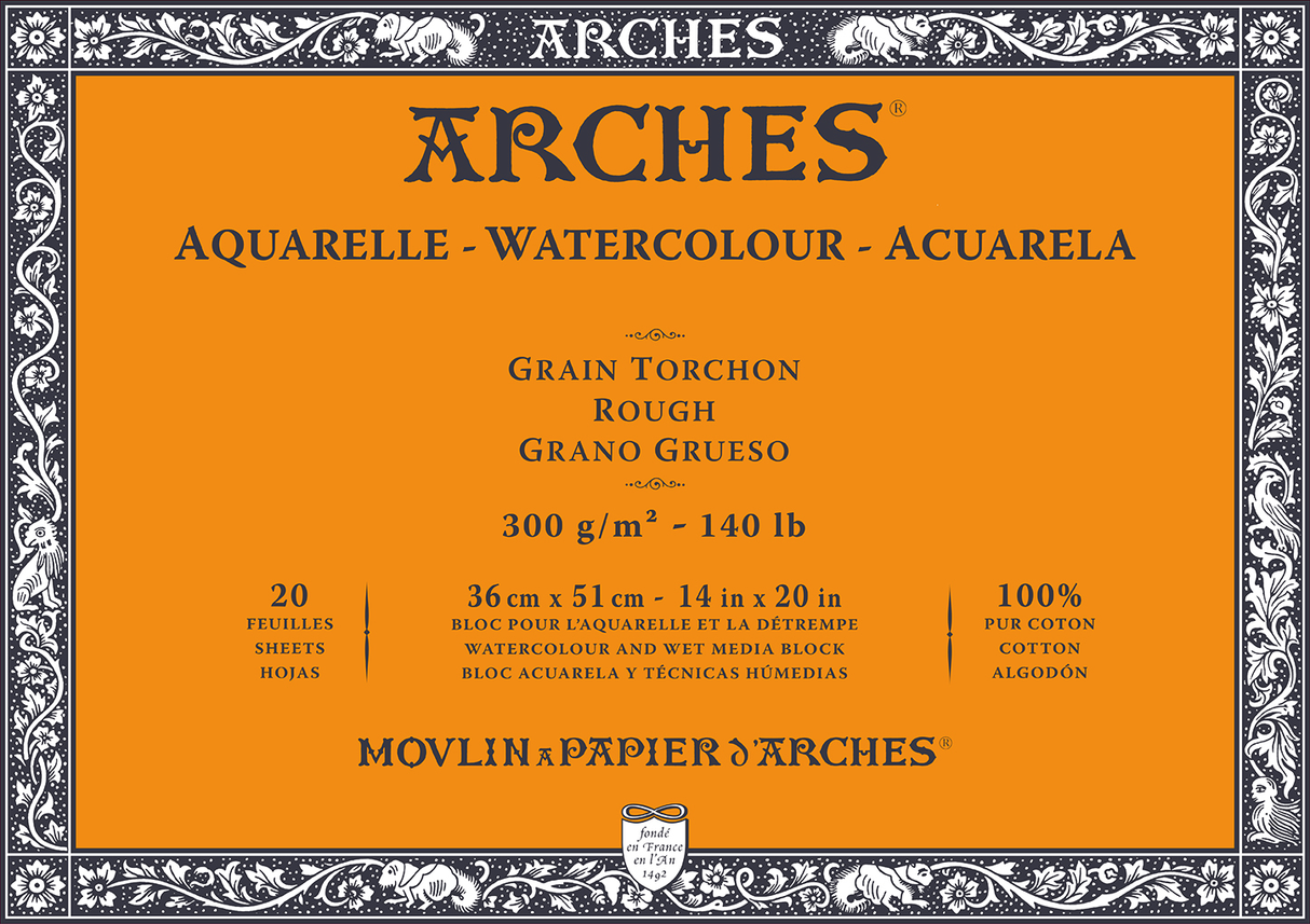 Arches 100% Cotton Watercolour Blocks