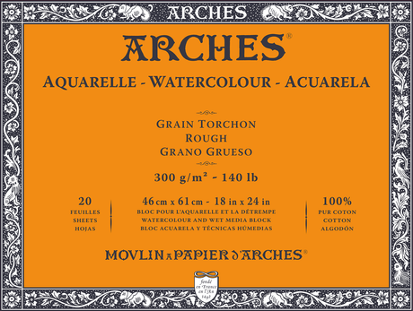 Arches 100% Cotton Watercolour Blocks