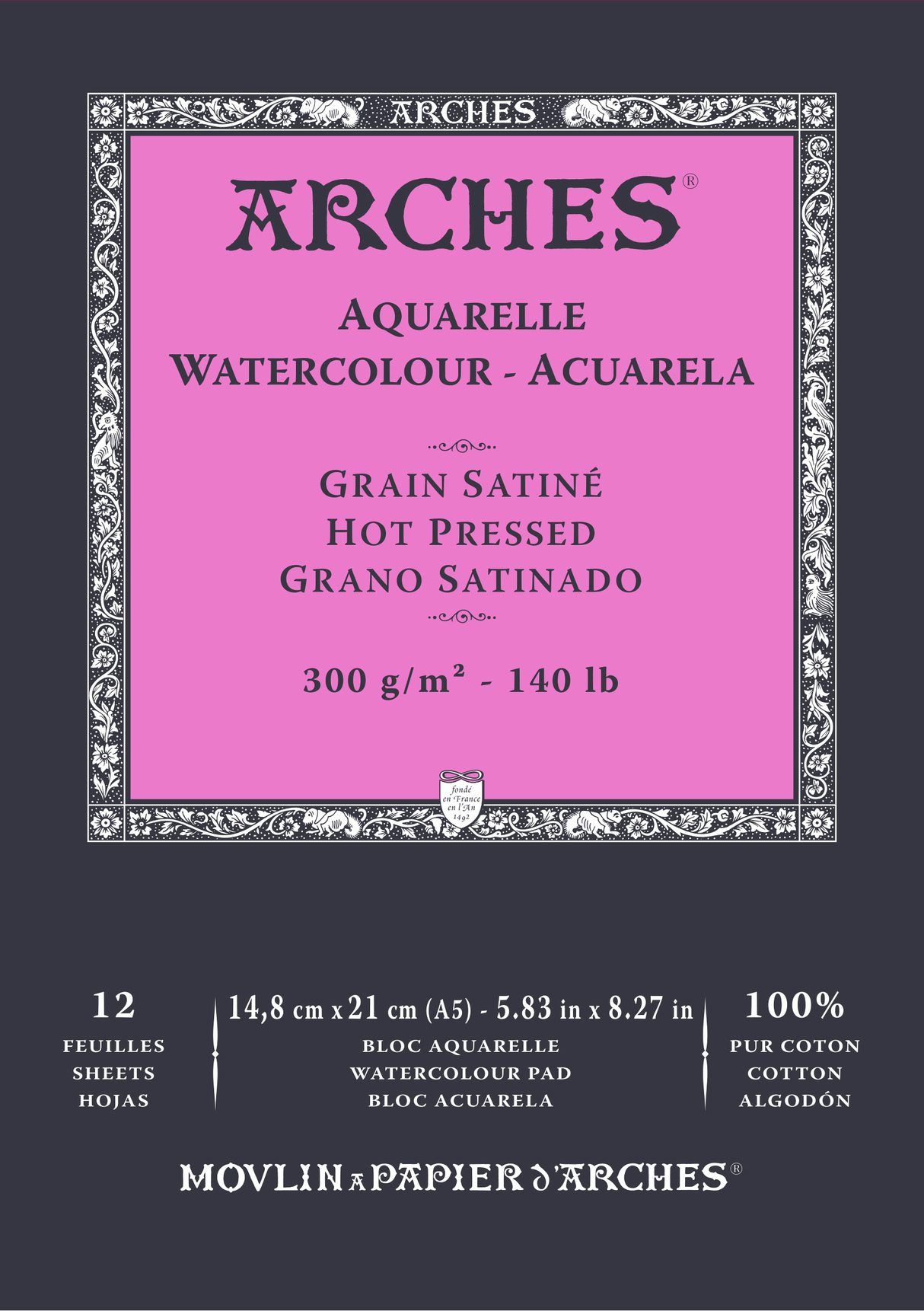 Arches 100% Cotton Watercolour Pads
