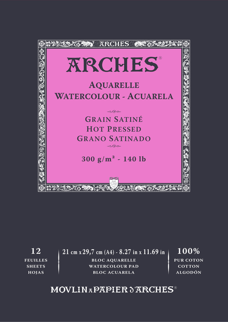 Arches 100% Cotton Watercolour Pads