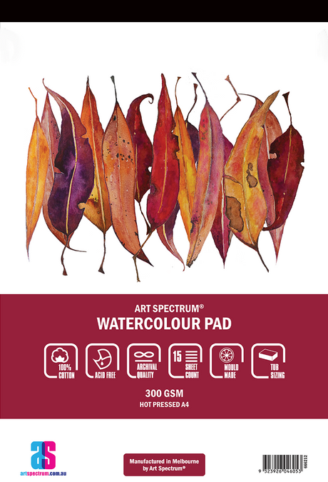 Art Spectrum Watercolour Pad 300gsm Hot Pressed